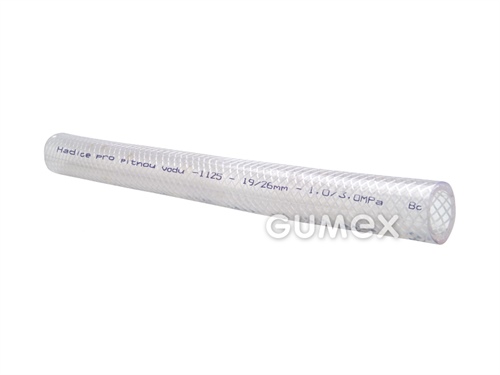 1125, 6/11mm, 17bar, PVC, -5°C/+60°C, transparent, 